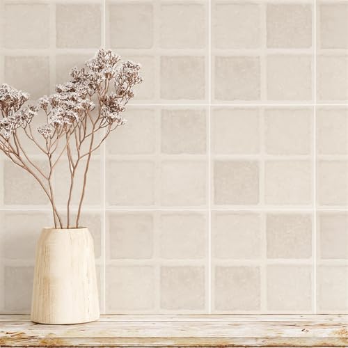 Fliesenaufkleber Bad 20x20 CM Minimalistisches Grid 3D Selbstklebende Deko Wandaufkleber Fliesensticker für Küche und Badzimmer Vinyl Selbstklebend Wasserdichtküchenrückwand Fliesenaufkleber Bad 20x20 CM Minimalistisches Grid 3D Selbstklebende Deko Wandaufkleber Fliesensticker für Küche und Badzimmer Vinyl Selbstklebend Wasserdichtküchenrückwand von LWLFC