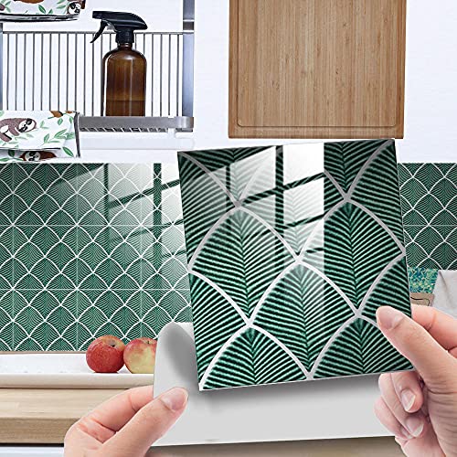 Fliesenaufkleber Bad Ornament Palme Grün 10 Stück Klebefliesen Küchenrückwand Folie Selbstklebende Fliesen Fliesenaufkleber Küche Badezimmer Fliesenfolie Vinyl Fliesen Selbstklebend Wasserdicht Fliesenaufkleber Bad Ornament Palme Grün 10 Stück Klebefliesen Küchenrückwand Folie Selbstklebende Fliesen Fliesenaufkleber Küche Badezimmer Fliesenfolie Vinyl Fliesen Selbstklebend Wasserdicht von LWLFC