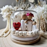 Anpassbare Blumenfamilienkugel | Alle Familienmitglieder Eingeschlossen - Wählen Sie Ihren Namen, Ihre Hauttöne/Kleidung Und Aus von LWLL