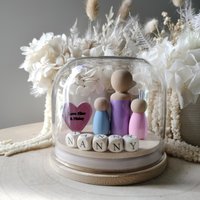 Muttertagsgeschenk - Familie Mega Globe Wählen Sie Ihre Familienmitglieder, Hauttöne Und Herz-/Kleidungsfarben Muttertagsgeschenk - Familie Mega Globe Wählen Sie Ihre Familienmitglieder, Hauttöne Und Herz-/Kleidungsfarben von LWLL