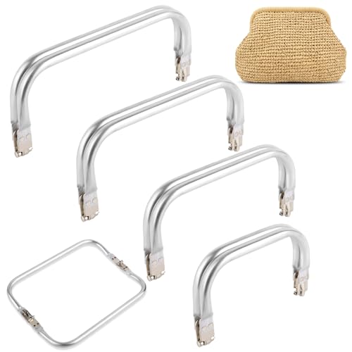 LWMTT 4 Stück Taschenrahmen Verschluesse 15cm 18cm 22cm 25cm Taschenbügel Taschen Verschluss für DIY Geldbeutel Handtasche Taschenzubehör LWMTT 4 Stück Taschenrahmen Verschluesse 15cm 18cm 22cm 25cm Taschenbügel Taschen Verschluss für DIY Geldbeutel Handtasche Taschenzubehör von LWMTT