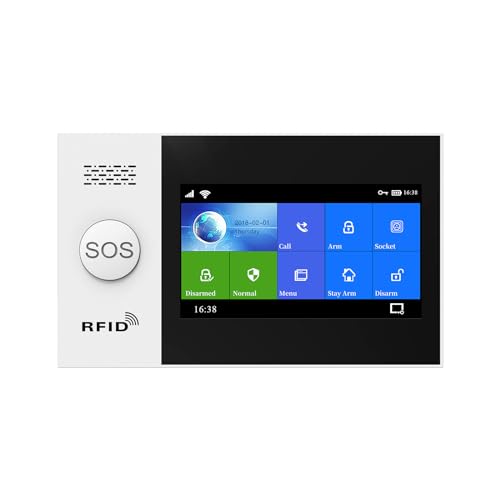 Kompatibel mit dem drahtlosen 4,3-Zoll-Voll-Touchscreen-Hausalarmsystem PG107. Funktioniert mit Alexa und Google für Zuhause, Wohnung… Kompatibel mit dem drahtlosen 4,3-Zoll-Voll-Touchscreen-Hausalarmsystem PG107. Funktioniert mit Alexa und Google für Zuhause, Wohnung… von LWOHSI