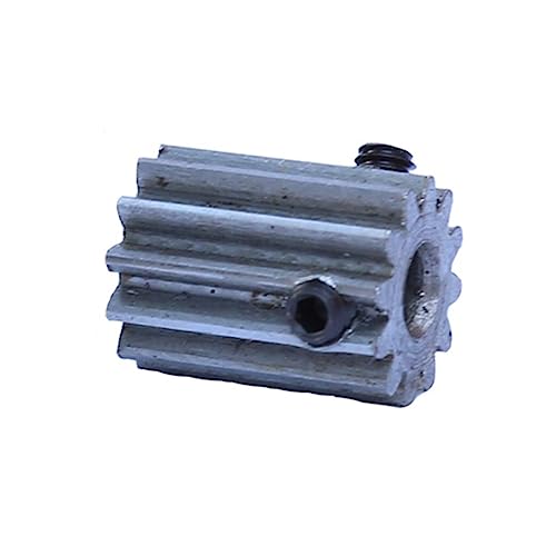 Gehrungsgetriebe 2 Stück 1m 10t Spurgetriebe Bohrung 4 mm 5 mm Mini -Motorgetriebe 1 Modul 10 Zähne mit Kohlenstoffstahlmaterial Metalrad for Motor Ritzel mechanisch ( Color : 5mm bore , Size : 10 Tee von LWOMAN