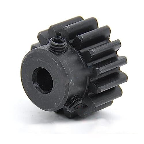 LWOMAN Gehrungsgetriebe 1pcs Spurgetriebe 1. 5m 12t-35t Metallgetriebe Zahnrad 45# Stahl 1.5 Modul 12/15/20/25/30/35 Zähne Bohrung 5/6/8mm Ritzel mechanisch (Size : 1.5M-12T-Bore 5mm) von LWOMAN