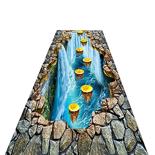 Flur Läufer Teppich 3D Kreativität Aufregend Langen Teppichläufer rutschfest Kann Frei Geschnitten Werden Bodenmatte Für Treppen Korridor Wohnzimmer,Waschmaschinenfest,1,80x150cm Flur Läufer Teppich 3D Kreativität Aufregend Langen Teppichläufer rutschfest Kann Frei Geschnitten Werden Bodenmatte Für Treppen Korridor Wohnzimmer,Waschmaschinenfest,1,80x150cm von LWPCP