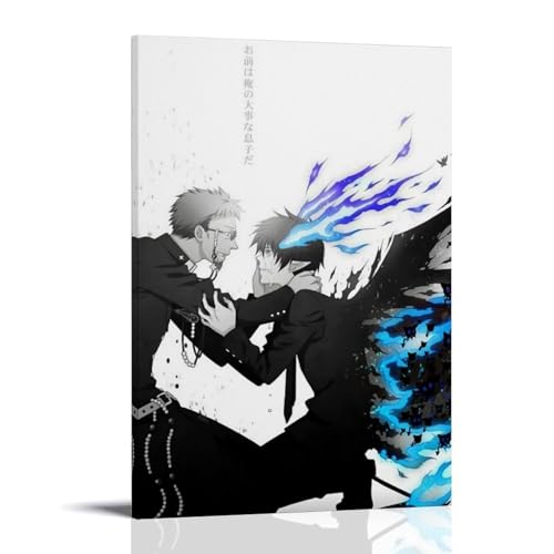LWSCYMX Leinwandposter "Blue Exorcist", klassisch, Anime, wundervolles Anime, Wandkunst, dekoratives Gemälde, Schlafzimmer, 50 x 75 cm, Rahmenstil LWSCYMX Leinwandposter "Blue Exorcist", klassisch, Anime, wundervolles Anime, Wandkunst, dekoratives Gemälde, Schlafzimmer, 50 x 75 cm, Rahmenstil von LWSCYMX
