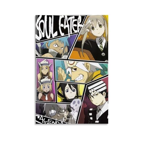 LWSCYMX Leinwandposter "Soul Eater", klassisches Anime, wundervolles Anime, Wandkunst, dekoratives Gemälde, Schlafzimmer, 40 x 60 cm, ungerahmter Stil LWSCYMX Leinwandposter "Soul Eater", klassisches Anime, wundervolles Anime, Wandkunst, dekoratives Gemälde, Schlafzimmer, 40 x 60 cm, ungerahmter Stil von LWSCYMX
