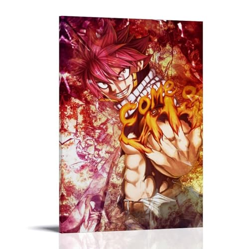 LWSCYMX Leinwandposter mit Feenschwanz, klassisches Anime, wundervolles Anime, Wandkunst, dekoratives Gemälde, Schlafzimmer, 20 x 30 cm, Rahmenstil LWSCYMX Leinwandposter mit Feenschwanz, klassisches Anime, wundervolles Anime, Wandkunst, dekoratives Gemälde, Schlafzimmer, 20 x 30 cm, Rahmenstil von LWSCYMX