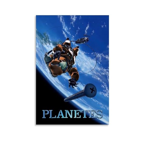 LWSCYMX Planetes, klassisches Anime-Poster, wundervolles Anime-Motiv, Leinwand-Poster, Wandkunst, dekoratives Gemälde, Schlafzimmer, 60 x 90 cm, ungerahmter Stil LWSCYMX Planetes, klassisches Anime-Poster, wundervolles Anime-Motiv, Leinwand-Poster, Wandkunst, dekoratives Gemälde, Schlafzimmer, 60 x 90 cm, ungerahmter Stil von LWSCYMX