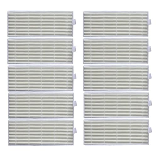 10x HEPA-Filter for Rovus for Eziclean ONE Aqua 210 for REDMOND RV-R500 for Proscenic 811GB 911SE Roboter-staubsauger Ersatzteile Lobenswert von LWTBFHJR