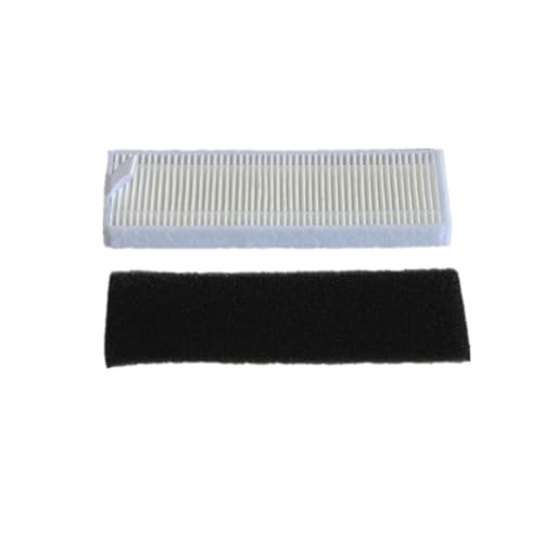 119 mm * 43 mm * 9 mm Roboter-Staubsauger HEPA-Filter Roboter-Staubsauger Ersatzteile Zubehör Ersatz Lobenswert(Light Grey) von LWTBFHJR