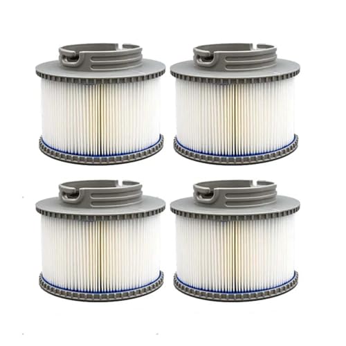Filter for Mspa Filters Camaro Blue Sea Elegance Whirlpool Spa Kartusche Lobenswert(4pcs) von LWTBFHJR