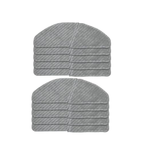For Midea S8 S8+ Zubehör Ersatzteile for Midea S8 Roboter-staubsauger Ersatzbürste HEPA-Filter Mopptuch Verbrauchsmaterial Lobenswert(Burgundy) von LWTBFHJR