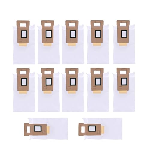 For nordamerikanischen RockDock 3L Staubbeutel Ersatz for Xiaomi for Roborock S7 T7S Plus S70 Roboterstaubsauger Zubehör Lobenswert(12PCS) von LWTBFHJR