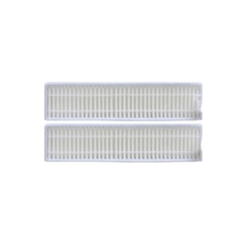 HEPA-Filter Seitenbürste for Tefal for Explorer for Rowenta for Serie 60 RG7447 RG7455 RG7447wh RG7455WH RR7455 7447 Roboterstaubsauger Lobenswert(Light yellow) von LWTBFHJR