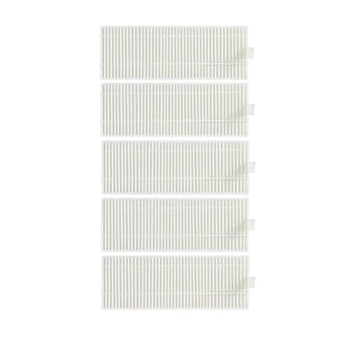 Roboter HEPA-Filter Hauptrolle Bürste Seitenbürste Wischtuch for 360 SmartAI C50 G50 Robotic Staubsauger Ersatzteile Zubehör Lobenswert(Light yellow) von LWTBFHJR