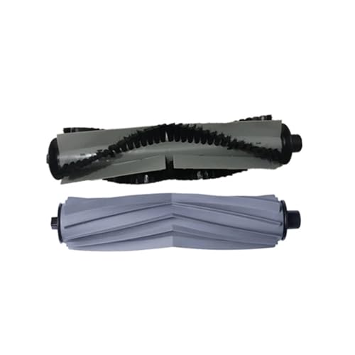 Roboter-Staubsauger, Hauptbürstenabdeckung, Seitenbürste for Silvercrest SSR1, Roboter-Staubsauger, Teile, Zubehör, Rollbürste Lobenswert(Clear) von LWTBFHJR
