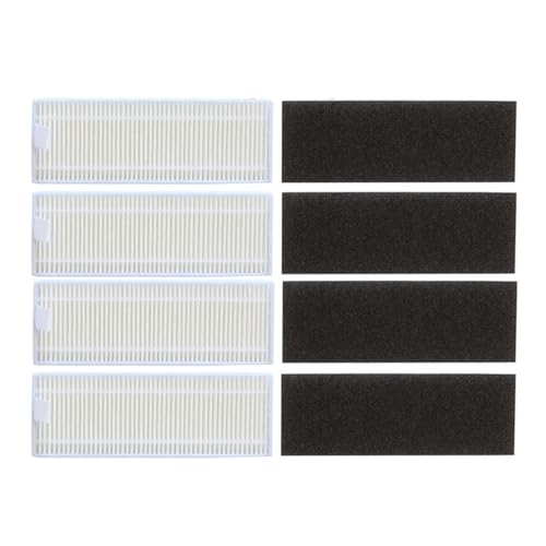 Roboter-Staubsauger HEPA-Filter Schwammfilter for Alfawise V8S Robotic Staubsauger Teile Zubehör Lobenswert(Light Grey) von LWTBFHJR