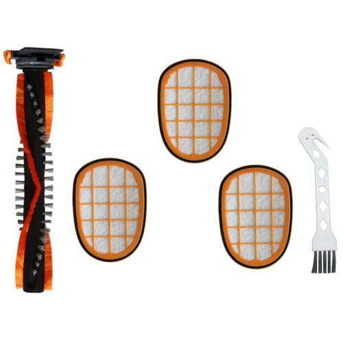 Roller Pinsel Filter Ersatz for Philips SpeedPro Max FC6822 FC6827 FC6812 FC6813 FC6904 Staubsauger Zubehör Lobenswert(4pcs) von LWTBFHJR