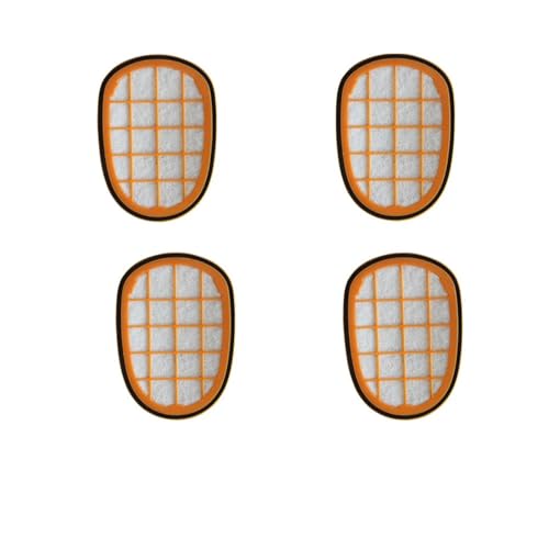 Roller Pinsel Filter Ersatz for Philips SpeedPro Max FC6822 FC6827 FC6812 FC6813 FC6904 Staubsauger Zubehör Lobenswert(4pcs Filters) von LWTBFHJR