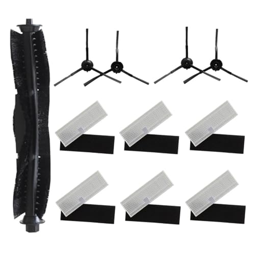 Roller Pinsel Seite Pinsel HEPA-Filter for Lenovo T1s PRO Robotic Staubsauger Ersatz Zubehör Lobenswert(Light Grey) von LWTBFHJR