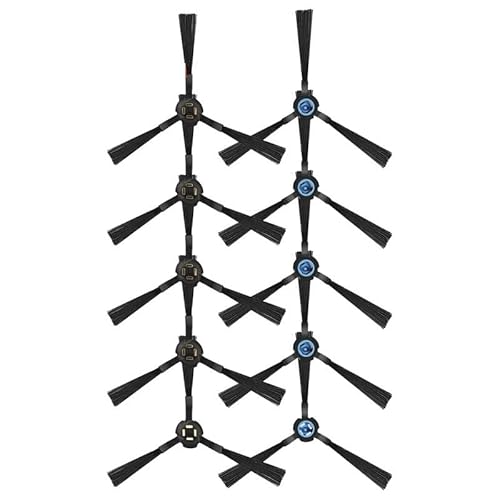 Seitenbürste for AMIBOT Animal XL H2O Connect for Premium H2O/DOMOOVA DRV100 Robotic Staubsauger Ersatzteile Zubehör Lobenswert(Light Grey) von LWTBFHJR