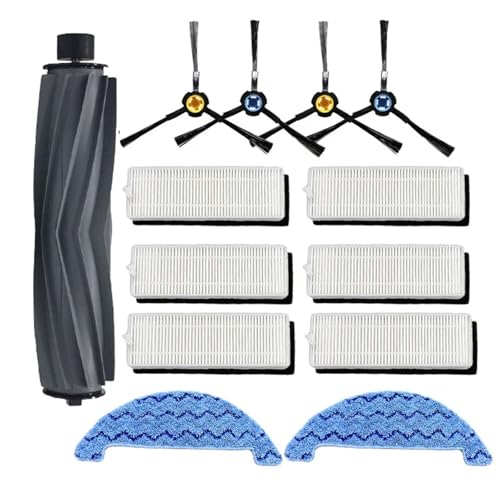 Wichtigsten Pinsel Hepa-Filter Seite Pinsel for chuwi ilife A7 A9 A9S for Silvercrest SSR1 SSRA1 staubsauger Teile Mopp Tuch Lobenswert(Kit-12) von LWTBFHJR