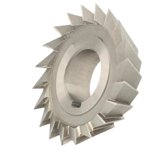 1 Stück Einzelwinkelfräser Schnellarbeitsstahl M2 Winkelfräser Durchmesser 60 75 80 90 100 x Winkel 30 45 60 75 90 Grad(Diameter80 angle75) von LWTZAORYI