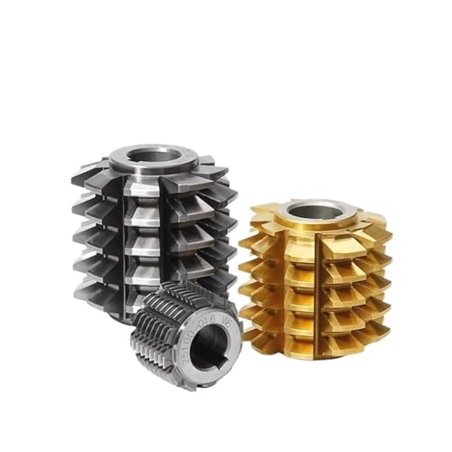 1 Stück Zahnrad-Wälzfräser, Präzisions-Schnellarbeitsstahl M2, Eingriffswinkel 20 Grad, Rollfräser M0.8M1M2M3M4(M1.75 20 55-45-22) von LWTZAORYI