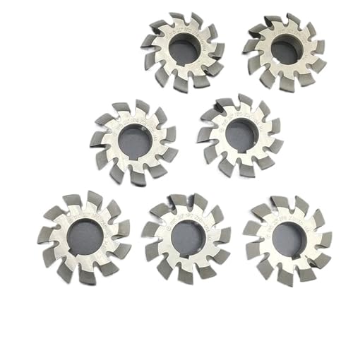 8-teiliger Stirnradfräser M1 M1.25 M1.5 M1.75 M2 M2.5 M3 Modul PA20 Grad Nr. 1-Nr. 8 HSS-Scheibenfräser(M1.75 8PCS NO.1-NO.8) von LWTZAORYI