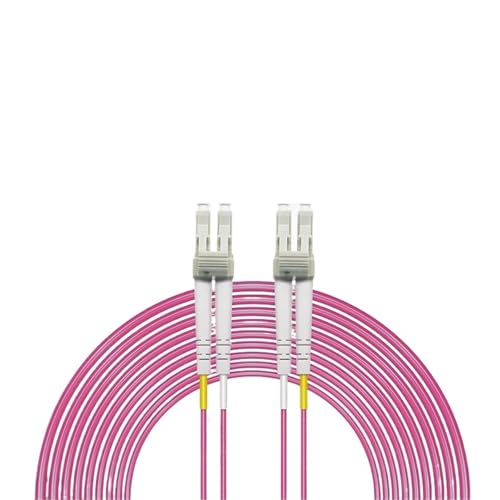 LWTZAORYI 1 Stücke OM4 10 Gigabit Multimode-glasfaser-patchkabel 1-100 m 50/125 2,00mm 10/40/100 Gbps 2 core Duplex Fiber Jumper Zopf(80m) von LWTZAORYI