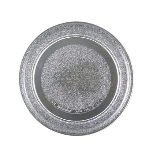 24,5 Cm Flache Platte Mikrowelle Glas Teller Mikrowelle Drehscheibe Glas Tablett 24,5 Cm Flache Platte Mikrowelle Glas Teller Mikrowelle Drehscheibe Glas Tablett von LWVQRERKH