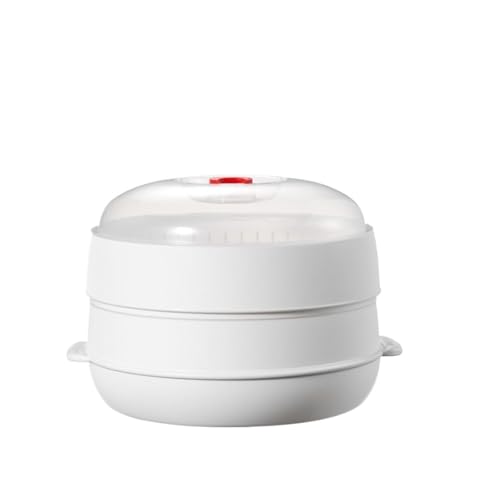Cooker King Mikrowelle Heizung Dampfgarer Haushalt Große Kapazität Dampfgarer Küche Dampfgarer Box Dampfgarer Rack Kann Dampf Ablassen(Double Layer) von LWVQRERKH