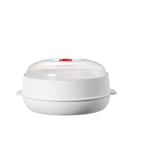 Cooker King Mikrowelle Heizung Dampfgarer Haushalt Große Kapazität Dampfgarer Küche Dampfgarer Box Dampfgarer Rack Kann Dampf Ablassen(Single Layer) von LWVQRERKH