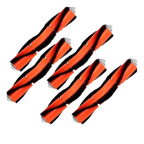 LWVQRERKH Hauptbürste, Kompatibel Mit Mijia, 1C S10 1S 2C 1T, Kompatibel Mit Dreame, F9 D9 L10 Pro/L10 Roboter-Staubsauger-Rollenbürsten(5pcs) von LWVQRERKH