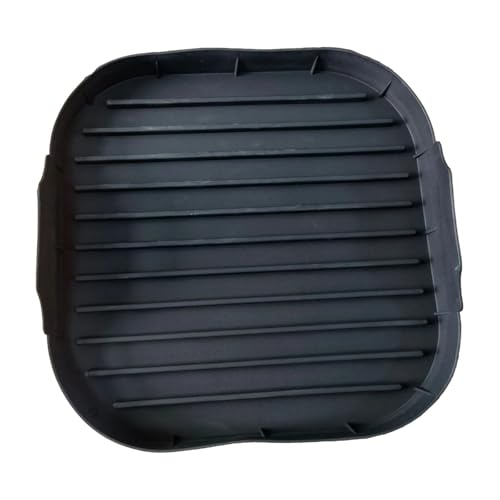 Mikrowellen-Speckständer, Speckgrill-Crisper-Tablett, Silikon-Backblech, Silikon-Speckkocherpfanne For Den Ofen(Black 1pcs) von LWVQRERKH