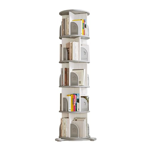 LWZQRVCT Drehbarer Bücherregal-Turm, Drehbares Bücherregal, Bodenstehendes Bücherregal, Lagerregal for Schlafzimmer, Wohnzimmer, Massivholz-Bücherregal-Organizer for Kleinen Raum(Color2,51x51x164cm) LWZQRVCT Drehbarer Bücherregal-Turm, Drehbares Bücherregal, Bodenstehendes Bücherregal, Lagerregal for Schlafzimmer, Wohnzimmer, Massivholz-Bücherregal-Organizer for Kleinen Raum(Color2,51x51x164cm) von LWZQRVCT