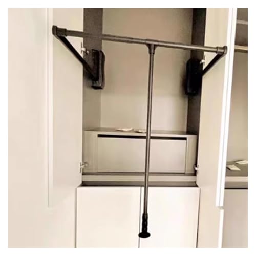 LWZQRVCT Zweiwege-Puffer-Schrankstange for Herunterziehen, Kleiderschrank-Liftschiene Aus Aluminiumlegierung, Kleiderschrank-Lift Breit Verstellbar for Aufhängen Von Kleidung(Color2,700-930mm) von LWZQRVCT