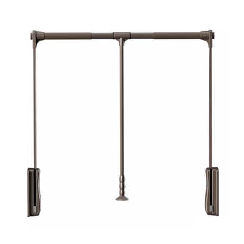 Zweiwege-Puffer-Kleiderstange For Herunterziehen,Verstellbarer Kleiderschrank-Hebeschienen-Organizer,Herunterklappbare Kleiderstange For Den Heimschrank For Aufhängen Von Kleidung(Color2,700-930mm) von LWZQRVCT