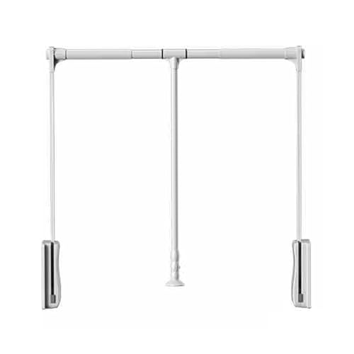 Zweiwege-Puffer-Kleiderstange For Herunterziehen,Verstellbarer Kleiderschrank-Hebeschienen-Organizer,Herunterklappbare Kleiderstange For Den Heimschrank For Aufhängen Von Kleidung(Color3,700-930mm) von LWZQRVCT