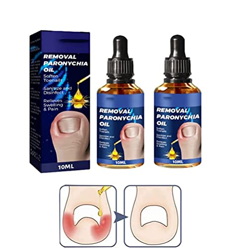LWuuywa German Toenailplus Anti Paronychia Relief Oil, 10ML Korrektur Behandlung Öl, Nagelpflege pflegend Einwachsen Zehennagel Anti Paronychia Hilfe Öl, eingewachsene Zehennagel Tropfen von LWuuywa