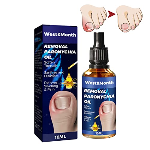 LWuuywa German Toenailplus Anti Paronychia Relief Oil, 10ML Korrektur Behandlung Öl, Nagelpflege pflegend Einwachsen Zehennagel Anti Paronychia Hilfe Öl, eingewachsene Zehennagel Tropfen von LWuuywa