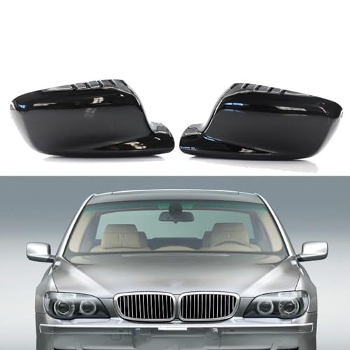 Auto Seitenspiegelabdeckung Kompatibel für BMW 3 7 Series E46 E65 E66 E67 745i 750i 760Li 730Li,1 Paar ABS Links und Rechts Spiegelkappen Auto Spiegel Abdeckkappe Außenspiegel Abdeckung Zubehör Auto Seitenspiegelabdeckung Kompatibel für BMW 3 7 Series E46 E65 E66 E67 745i 750i 760Li 730Li,1 Paar ABS Links und Rechts Spiegelkappen Auto Spiegel Abdeckkappe Außenspiegel Abdeckung Zubehör von LXBSXY