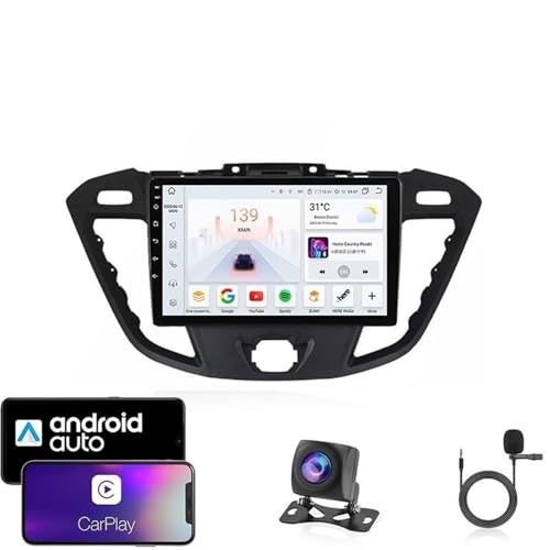 9" Android 14-Autoradio for Ford Transit 2013–2018 | Kabelloses CarPlay und Android Auto | Plug & Play-GPS-Navigation | Kostenlose Rückfahrkamera | Behält die Lenkradsteuerung bei.(T4 8 Core 4G+WiFi 4 9" Android 14-Autoradio for Ford Transit 2013–2018 | Kabelloses CarPlay und Android Auto | Plug & Play-GPS-Navigation | Kostenlose Rückfahrkamera | Behält die Lenkradsteuerung bei.(T4 8 Core 4G+WiFi 4 von LXBche