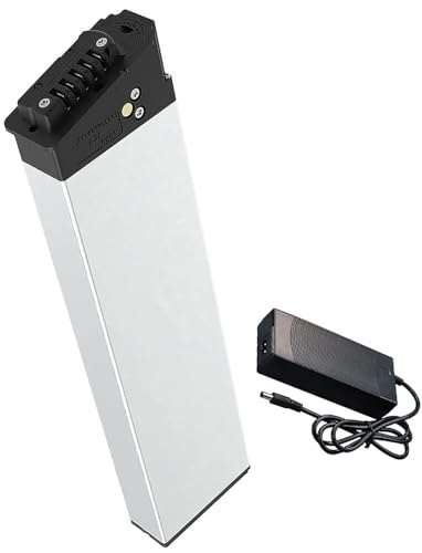 Elektrofahrradakku 36 V 48 V 10 Ah 15 Ah 20 Ah Lithium Li-ION mit integriertem BMS for 250 W-1000 W, inklusive Ladegerät (48 V 15 Ah)(410mm) von LXBche
