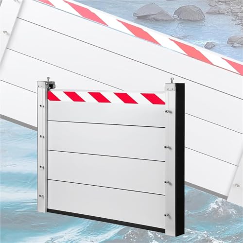Hochwasserschutz Barriere Mobile: Aluminium Hochwasserschutz für Türen & Garagen, Wiederverwendbare Wasserschutz Systeme mit Dichtungsprofil, Einfache Installation Hochwasserschutz Barriere Mobile: Aluminium Hochwasserschutz für Türen & Garagen, Wiederverwendbare Wasserschutz Systeme mit Dichtungsprofil, Einfache Installation von LXBche