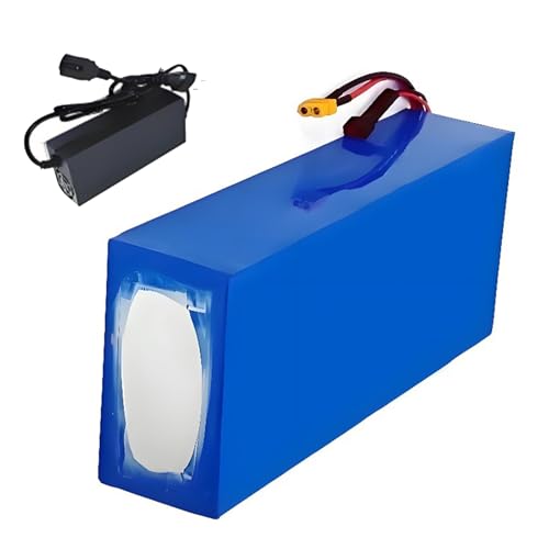LXBche 72-V-Lithiumbatterie 30 Ah for Elektrofahrräder und -Roller – Kompatibel mit Hochleistungsmotoren, inklusive Ladegerät for verbesserte Leistung und Lange Lebensdauer(T Plug) von LXBche