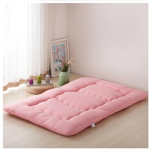 LXBche Futon Matratze, Faltbare Matratze verdickte Tatami Schlafmatte tragbare hautfreundliche Futon Matratze atmungsaktive Couch Matratze für Erwachsene Jungen Mädchen Schlafsaal Matratze (Color : P von LXBche