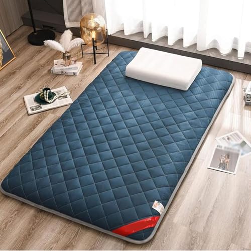 LXBche Futonmatratze, japanischer Futon, Faltbare Rollmatratze, Thai-Massage-Bettmatratzen für den Boden, Schlafmatratze, Doppel-Einzel-Campingmatratzen(1.0 * 2.0m) von LXBche