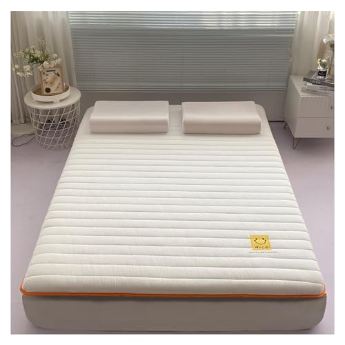 LXBche Japanische Bodenmatratze Futon Matratze tragbar aufrollbar Isomatte Tatami Matte faltbar Camping Matratze Einzelbett Doppelbett voll Queen Size Bett für Zuhause Schlafsaal (Color : 10, Size : von LXBche